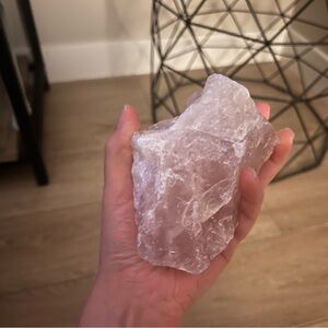 Natural Rose Quartz Crystal